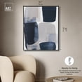 thumbnail image 5 of Oceanic Forms II Canvas Modern Wall Decor by Art Remedy, Black Frame, 30 x 36, 5 of 7