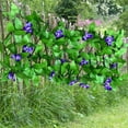 thumbnail image 4 of Pantalla de privacidad de valla extensible, seto de hiedra artificial, panel de flores sintética para jardín interior al, 4 of 8