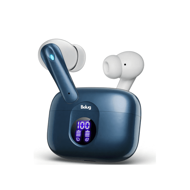 Audífonos Inalámbricos Bluetooth Belug Azul