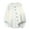 White, variant on Men's Base Layer Sweater Long Sleeve Crewneck Button Ribbed Knitted Pullover Tops White XS