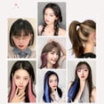 thumbnail image 2 of Wweixi Extension de Cheveux à Clip pour Femmes, Postiches Lisses, Fibre Résistante aux Hautes Températures, Mèches, Extensions, Perruque pour Fête, Bar, T2404/Bouclé, 2 of 6