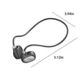 thumbnail image 3 of Auriculares Bluetooth Inalámbricos Ganfancp .3 para Deportes Montados En El Cuello Modo de Conducción de aire, 3 of 7