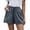 Dark Gray, variant on Athletic Shorts for Women Shorts for Women Drawstring Elastic High Waist Casual Cotton Linen Shorts Summer Plus Size Wide Leg Pants with Pockets Black L