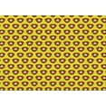 thumbnail image 1 of Ahgly Company Machine Washable Indoor Rectangle Transitional Canary Yellow Area Rugs, 7' x 9', 1 of 7