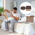 thumbnail image 6 of 24pcs Felt Furniture Pads, 1 Inch Round Small Felt Chair Leg Floor Protectors Prevent Scratches, Light Beige, 6 of 6