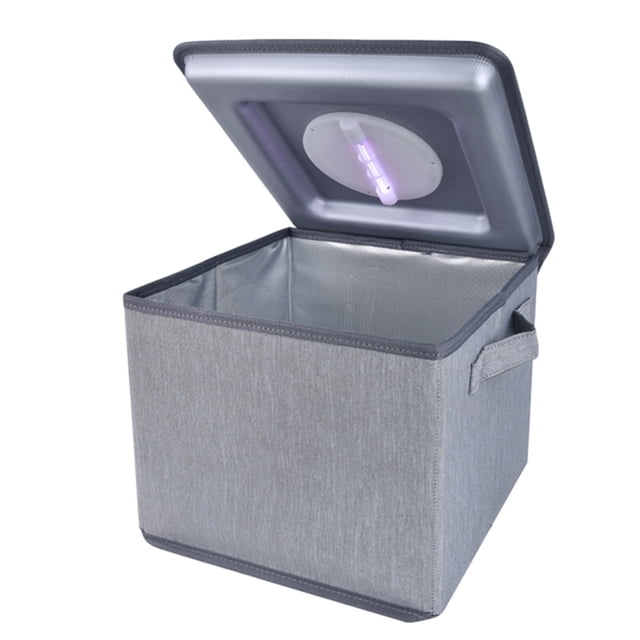 Bolsa desinfectante con luz ultravioleta Bolsa plegable 2 en 1 para desinfección con ozono y luz ultravioleta con