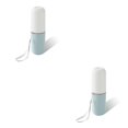 thumbnail image 1 of yingyy Toothbrush Case Portable Toothpaste Container Daily Use Multifunctional Bathroom for Home Travel Business Trips Hiking blue and white 2Set, 1 of 6