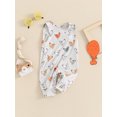 thumbnail image 3 of CIYCuIT Baby Girls Boys Summer Jumpsuit 3M 6M 12M 18M Infant Cute Chicken Print Sleeveless Tank Top Rompers Newborn Casual One Piece Bodysuit for Daily Vacation, 3 of 8
