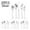 Silver, variant on Vikakiooze under10, Cutlery Set 20PCS Stainless Steel 4-person Set Fork Spoon Cutlery Set Modern Design With Smooth Edges