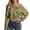 Green, variant on Women's Leopard Print Off-Shoulder Top, Cool Feeling with Loose Fit, S-XXL