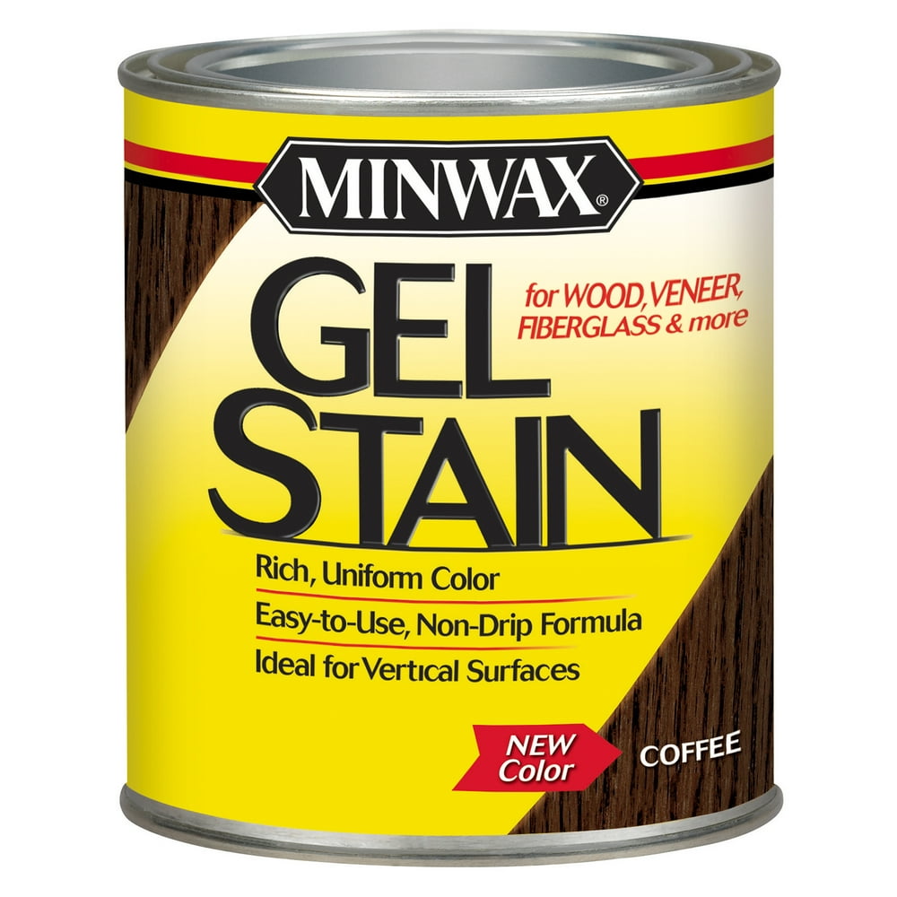 Minwax Transparent Low Luster Coffee OilBased Gel Stain 1 qt. Case