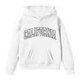 thumbnail image 4 of Wdgfv Girls Cute Hoodies Long Sleeve Pullover Sweatshirts Casual Comfortable Wear For Daily Activities Fall Outfits Teen Girls White 5-6 Years, 4 of 4