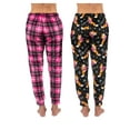 thumbnail image 5 of Disney 2 Pack Womens Pajama Sleepwear Pants Female, Plaid/Fox, Size: S, Prestigez, 5 of 6