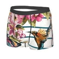 thumbnail image 2 of Bingfone Bird And Floral Men'S Underwear - Casual Stretch Boxer Briefs-Large, 2 of 9