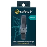 Safety 1st TV & Furniture Safety Straps, Black, Toddler