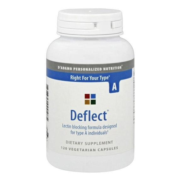 D'Adamo Personalized Nutrition - Deflect A - 120 Vegetarian Capsules