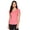 Pink, variant on RBX Active Women's Athletic Striated V-Neck Super Soft T-Shirt