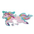 thumbnail image 5 of Peaceable Kingdom Shimmery Unicorn Floor Puzzle, 2' x 3' Floor Puzzle, 44 Pieces Floor Puzzle for Kids, 5 of 8