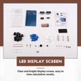 thumbnail image 6 of DIY Calculator Kit LED Display Calculator Electronic Making with Battery SMD Soldered for DIY Solder Project B,1 * DIY Calculator Kit, 6 of 8