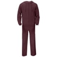 thumbnail image 4 of CIAKGIAF Mens Sweatshirts Solid Hoodie Tracksuit Long Sleeve Hooded Top Elastic Waist Jogger Pants 2 Piece Casual Sports Sets, 4 of 7