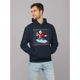 thumbnail image 2 of Polar-Bear Holiday Sweater - Festive ICEE Vibes Men's Hoodie, 2 of 4