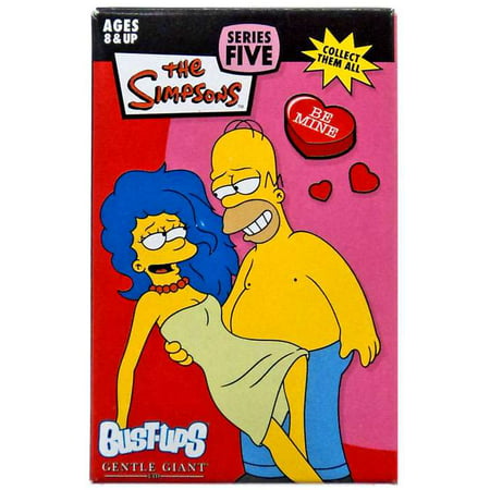 The Simpsons Bust Ups Series 5 Homer & Marge