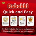 thumbnail image 6 of DELIEF Rabokki Hot Chicken Flavor, Korean Street Food, Ramen and Rice Cake, 165g/5.82oz - pack of 1, 6 of 8