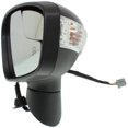 thumbnail image 4 of Mirror Compatible With 2011 Ford Fiesta Right Passenger Side Heated w/ Blind Spot Corner Glass In-housing Signal Light Paintable Kool-Vue, 4 of 6