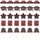 thumbnail image 2 of 30Pcs Assorted Graduation Cake Decoration Cupcake Toppers Synthetic Material for Graduation Party, 2 of 4