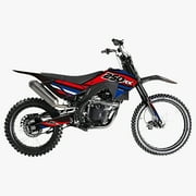 APOLLO New DB-36 Adult Gas 250CC Manual Clutch Dirt Bike - Black