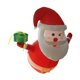 thumbnail image 2 of Papá Noel Inflable Gloria 3.5 Pies Con Luces LED Decoración Navideña, 2 of 9