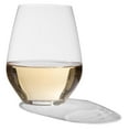 thumbnail image 3 of Stemless Wine Glasses Set of 4 - Lead-Free Crystal - German Made - 16oz Wine Glasses - Elegant Cocktail Glasses - Premium Drinkware, 3 of 6