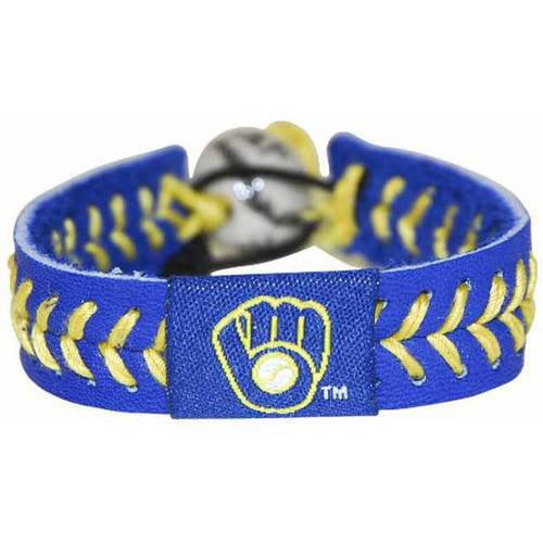 MLB Milwaukee Brewers Team Color Gamewear Bracelet