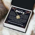 thumbnail image 3 of I'm Sorry Necklace For Her, Im Sorry Neckace Gift, Apology Necklace For Her Women, Forgive Me Gifts For Her, I'm Sorry For Hurting You Neckace, Apologize Gift For Wife Girlfriend Soulmate, 3 of 6