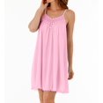 thumbnail image 1 of Shadowline 34275 Robe Courte Sans Manches pour Femmes (Rose 2X), 1 of 3