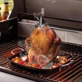 thumbnail image 4 of Brocheta para Barbacoa de Acero Inoxidable con Base Vertical para Asar Carne, Ideal para Parrillas de Interior y Exterior., 4 of 5