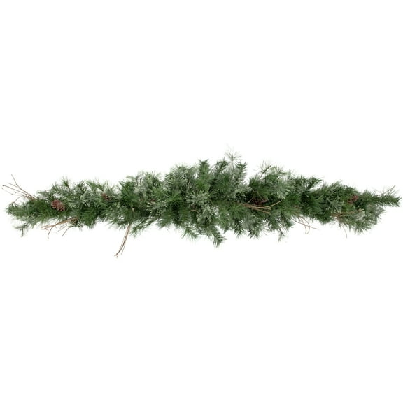 Northlight 6' x 9" Unlit Country Mixed Pine Artificial Christmas Garland