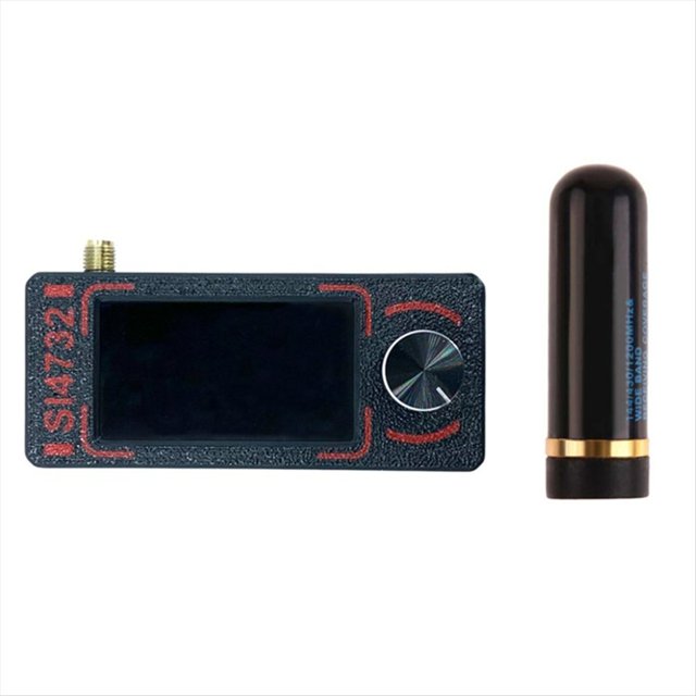 Receptor de Radio SI4732 de Banda , 0,5-108 MHz, FM, AM, SSB, LSB, USB, ESP32-S3, con Antena, HF, SW, MW, VHF A