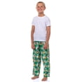 thumbnail image 3 of Minions Pajama Pants Boys Christmas Santa Minion Plaid Fleece PJ Bottoms For Kids, 3 of 7