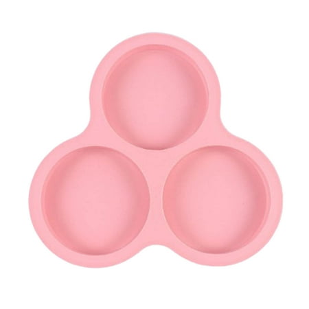 

Silicone Top Pans 3 Cavity 4 Cookie for Baking Kits Small Chocolate Stainless Steel Baking Pan Deep Chocolate Melts compatible with Machine Pound Cake Wax Melts Small Heart Shaped Pan Valentines