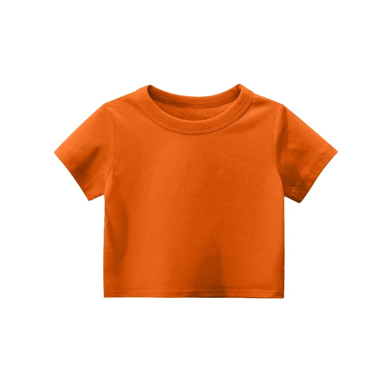 T-shirt à col rond avec imprimé - Rouge - - 3.50