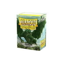 Dragon Shield Card Sleeves Standard Size Classic Green 100ct Trading Card Protectors