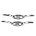 thumbnail image 2 of 2x 316 Stainless Steel Flagpole Cleat Hook, 2.6 Inch Non-Rusting Rope Cleat Marine Hardware for Boat Dock Flag Rope, 2 of 8