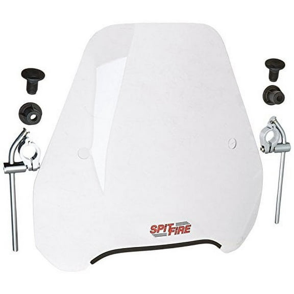 Slipstreamer S-06-CHR-C Motorcycle Windshield, Clear