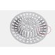 thumbnail image 2 of 5Pcs Hair Filter Spacer Washbasin Anti Blocking Filter Plastic Grid Drain Hole Filter White Diameter 60Mm, 2 of 5