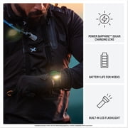 Garmin fenix® 8 – 47 mm, Solar, Sapphire, Premium Multisport GPS Smartwatch, Long-Lasting Battery Life, Dive-Rated, Built-in LED Flashlight, Titanium with Amp Yellow/Graphite Band