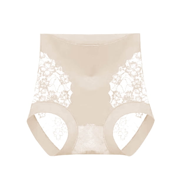 Fajas moldeadoras de cintura alta para mujer, de encaje, estilo fino, para abdomen, realce de glúteos, de nailon