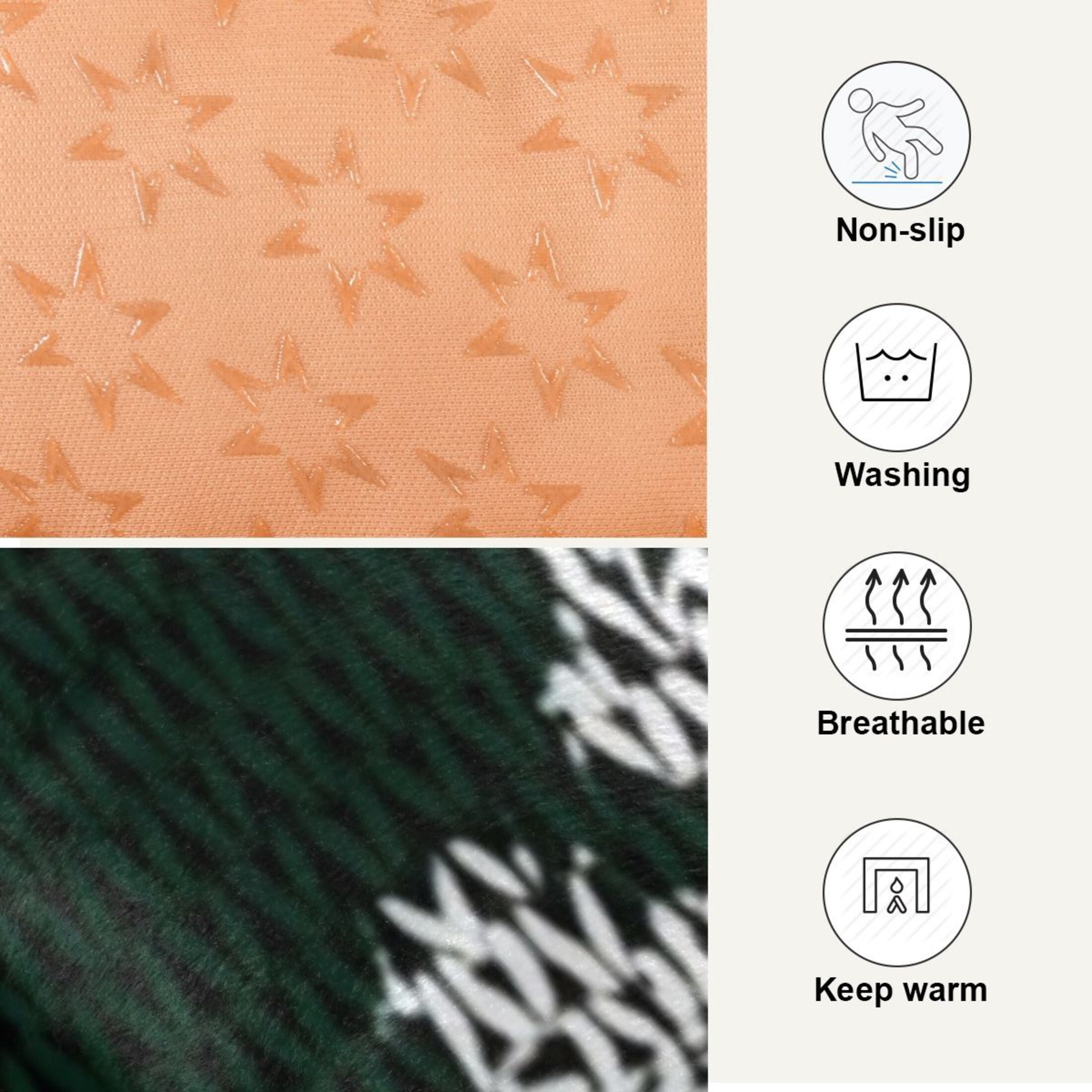 Cozy Mat Pet Bed Indoor Outdoor Warm Soft For Cat Dog Puppy(S/M) Knitted Texture Pattern