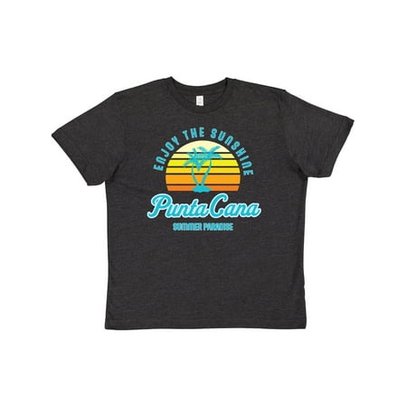 Inktastic Enjoy The Sunshine Punta Cana Summer Paradise Youth T-Shirt