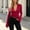 c01Red, variant on Lace Long Sleeve Top Women Lace Trim Slim Fit Crop T Shirt Low Cute Deep V Neck Flared-sleeve Base Layer Blouse Tops Green S